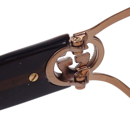 Gucci Sunglasses Eyewear Brown Rhinestone 62□12 120 Small Good