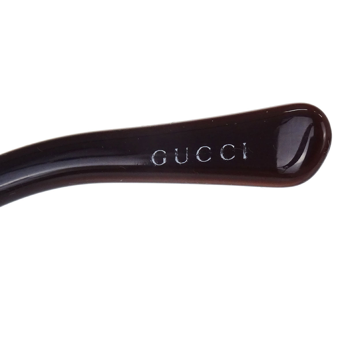 Gucci Sunglasses Eyewear Brown Rhinestone 62□12 120 Small Good