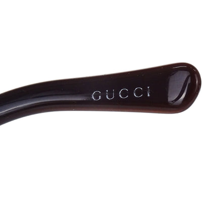 Gucci Sunglasses Eyewear Brown Rhinestone 62□12 120 Small Good