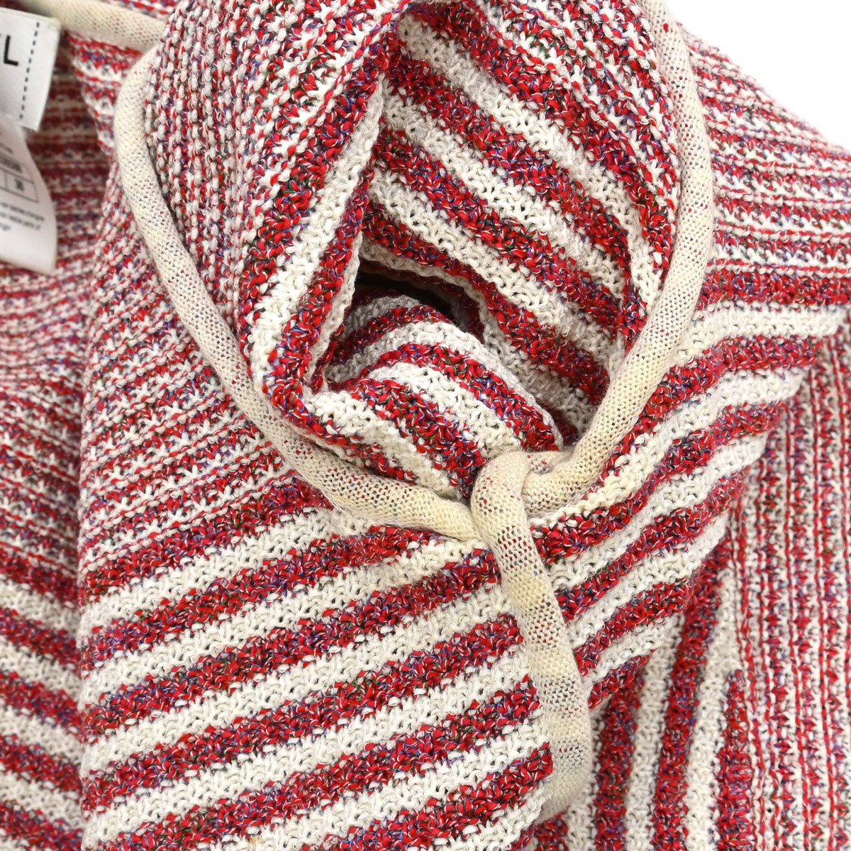 Chanel 2015 Striped Cardigan Paper Red #36