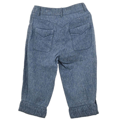 Chanel 2013 Linen Capris Pants Blue #34