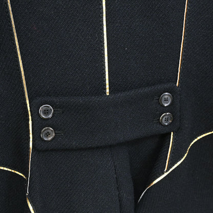 Louis Vuitton 2005 Velvet Collar Piped Wool Jacket #36