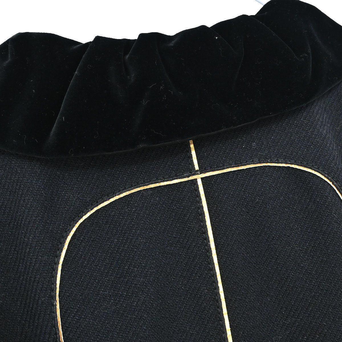 Louis Vuitton 2005 Velvet Collar Piped Wool Jacket #36