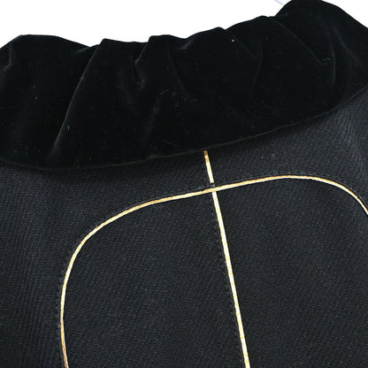 Louis Vuitton 2005 Velvet Collar Piped Wool Jacket #36