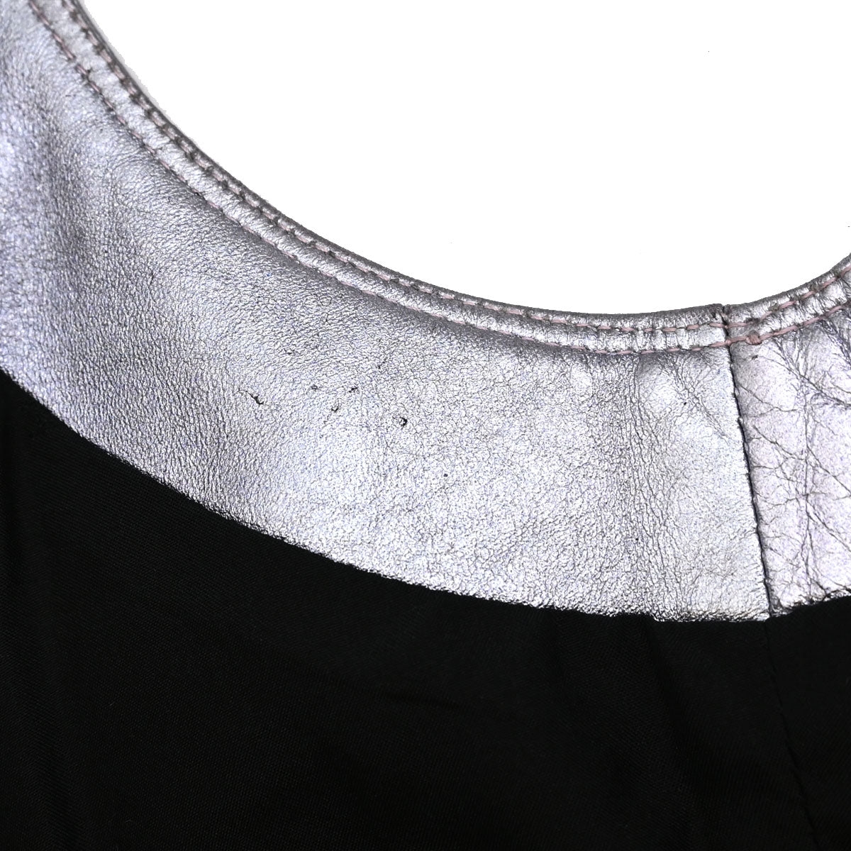 Chanel 1994 Leather Vest Metallic Purple #34