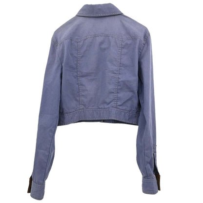 Chanel 2001 Cotton Jacket Light Purple #40