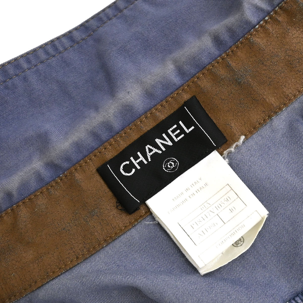 Chanel 2001 Cotton Jacket Light Purple #40