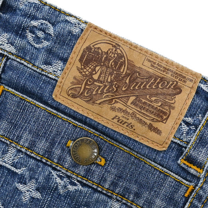 Louis Vuitton Denim Skirt Blue #36