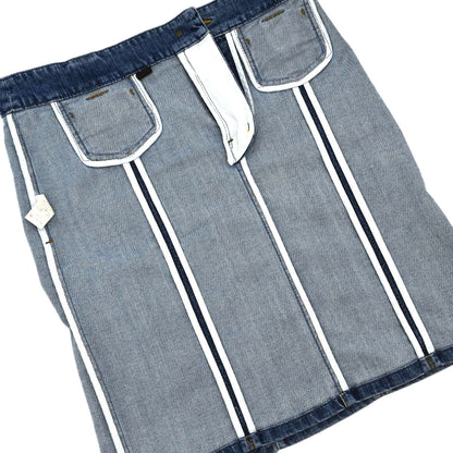 Louis Vuitton Denim Skirt Blue #36