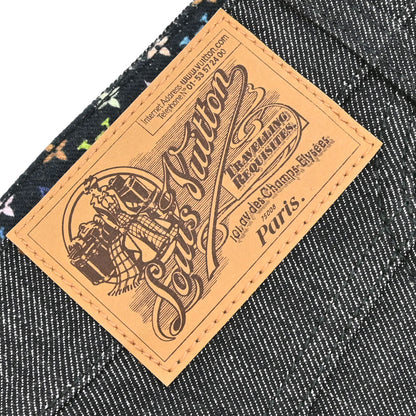 Louis Vuitton 2011 Denim Long Pants Monogram Dark Gray #34