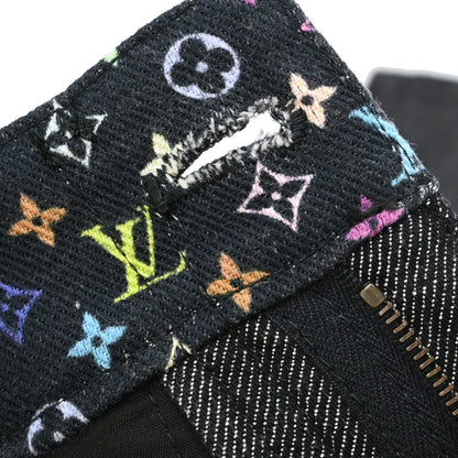 Louis Vuitton 2011 Denim Long Pants Monogram Dark Gray #34