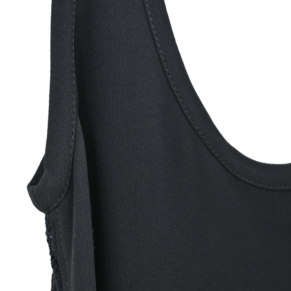 Louis Vuitton 2019 Sleeveless Lace Floral Dress Black #34