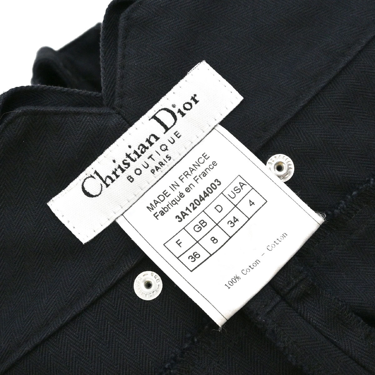 Christian Dior 2003 John Galliano Military Pants #36