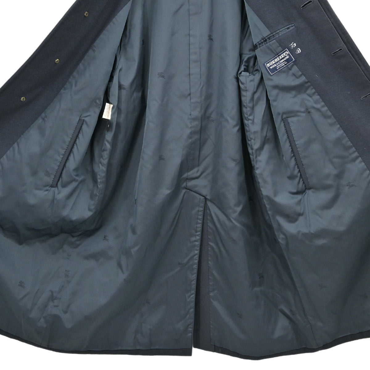 Burberrys Coat Navy