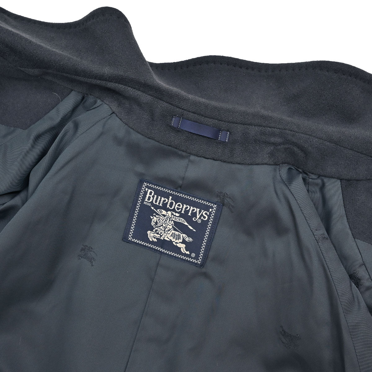 Burberrys Coat Navy