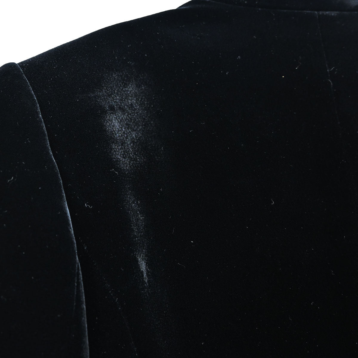 Yves Saint Laurent Setup Suit Jacket Skirt Black #36 #38
