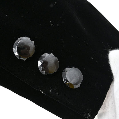 Yves Saint Laurent Setup Suit Jacket Skirt Black #36 #38
