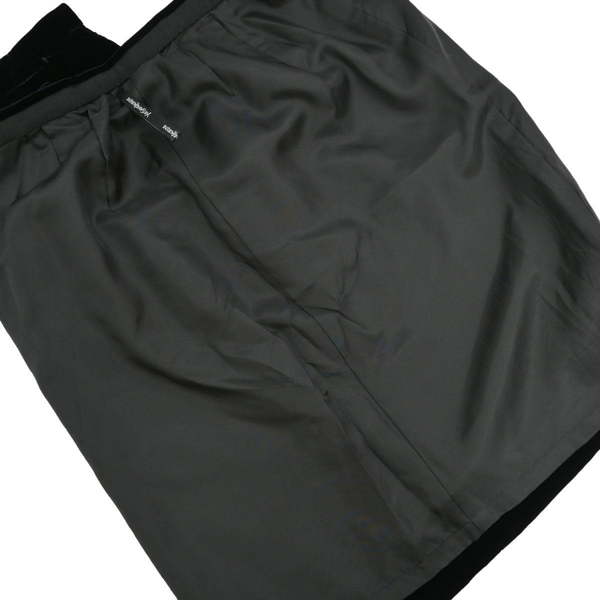Yves Saint Laurent Setup Suit Jacket Skirt Black #36 #38