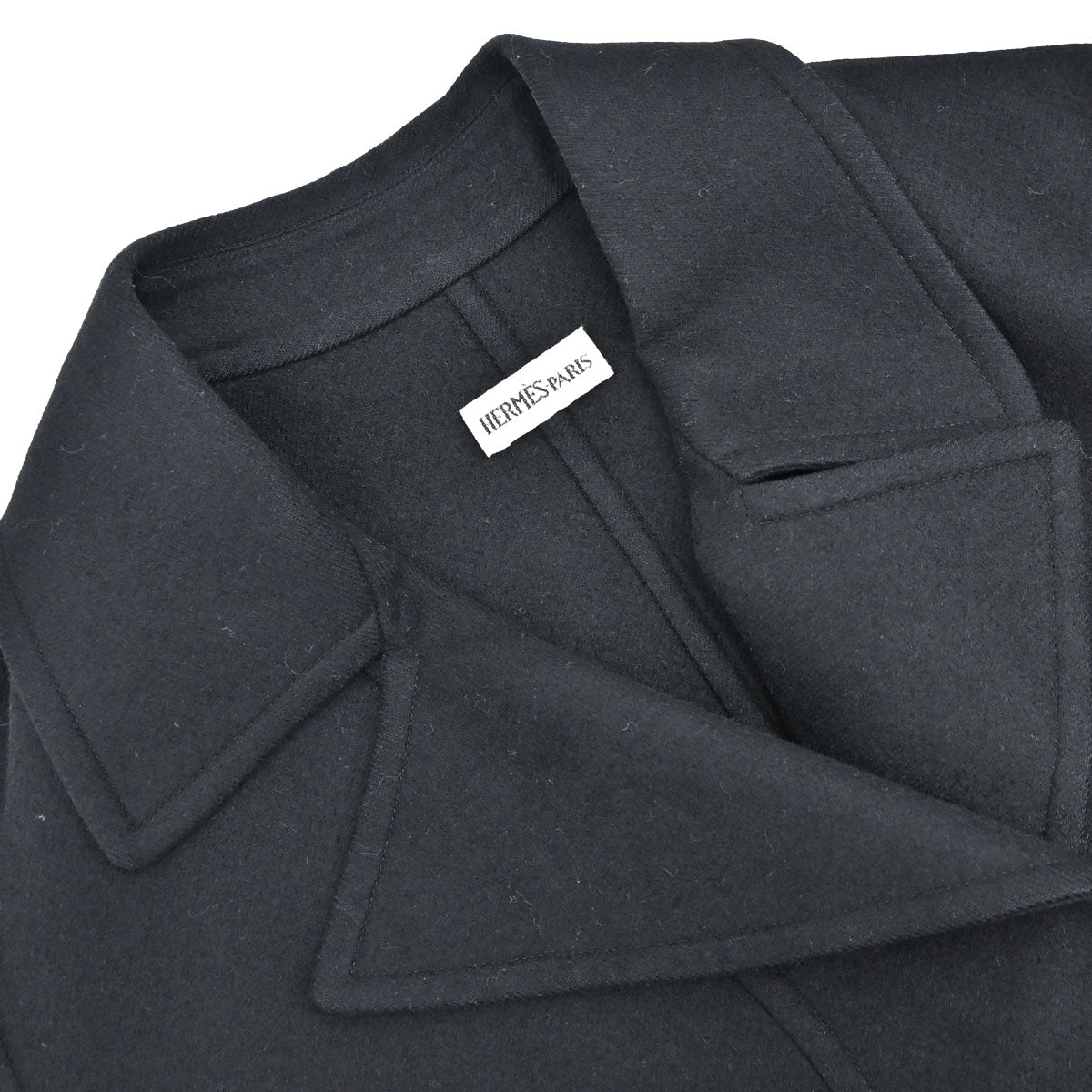 Hermes Coat Black #36