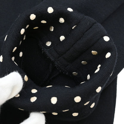 Christian Dior 1980s Polka Dot Detail Single-Breasted Jacket #M