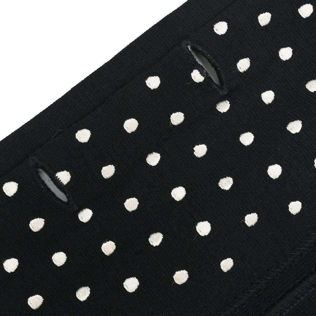 Christian Dior 1980s Polka Dot Detail Single-Breasted Jacket #M