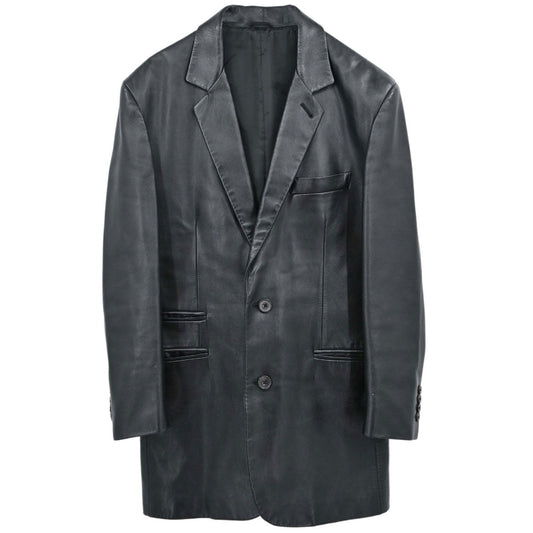 Hermes Men's Leather Jacket #48