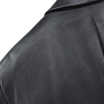 Hermes Men's Leather Jacket #48
