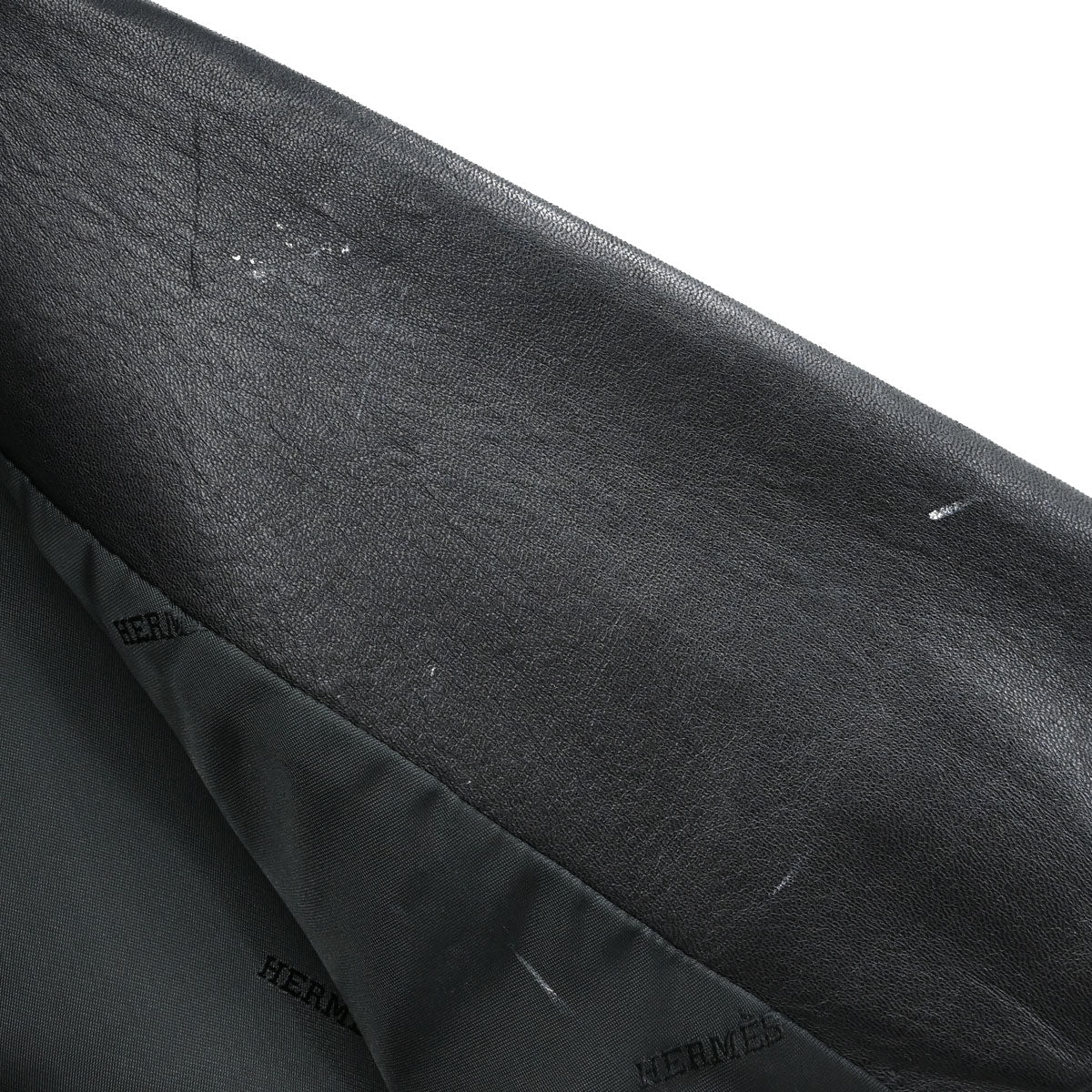 Hermes Men's Leather Jacket #48