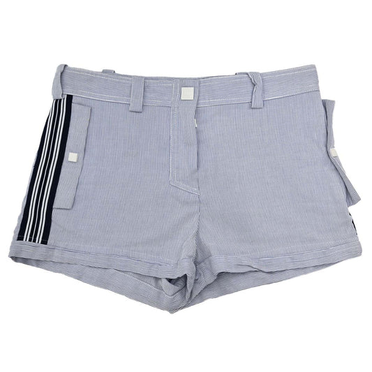 Chanel 2008 Sport Line Short Pants Striped Light Blue #36