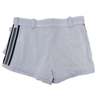 Chanel 2008 Sport Line Short Pants Striped Light Blue #36