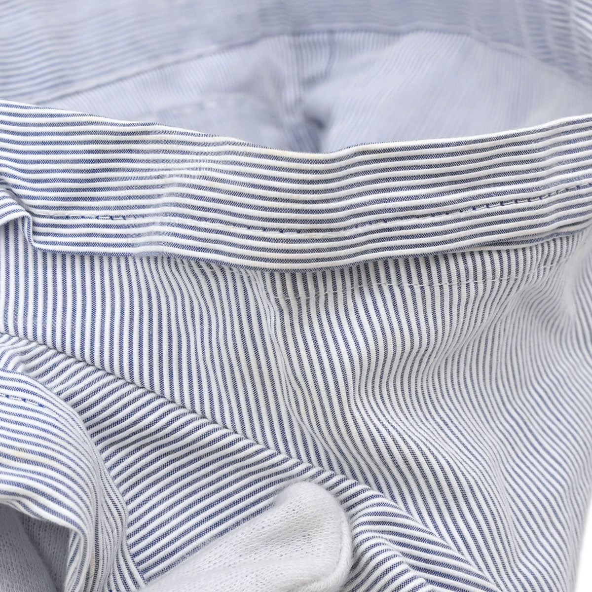 Chanel 2008 Sport Line Short Pants Striped Light Blue #36