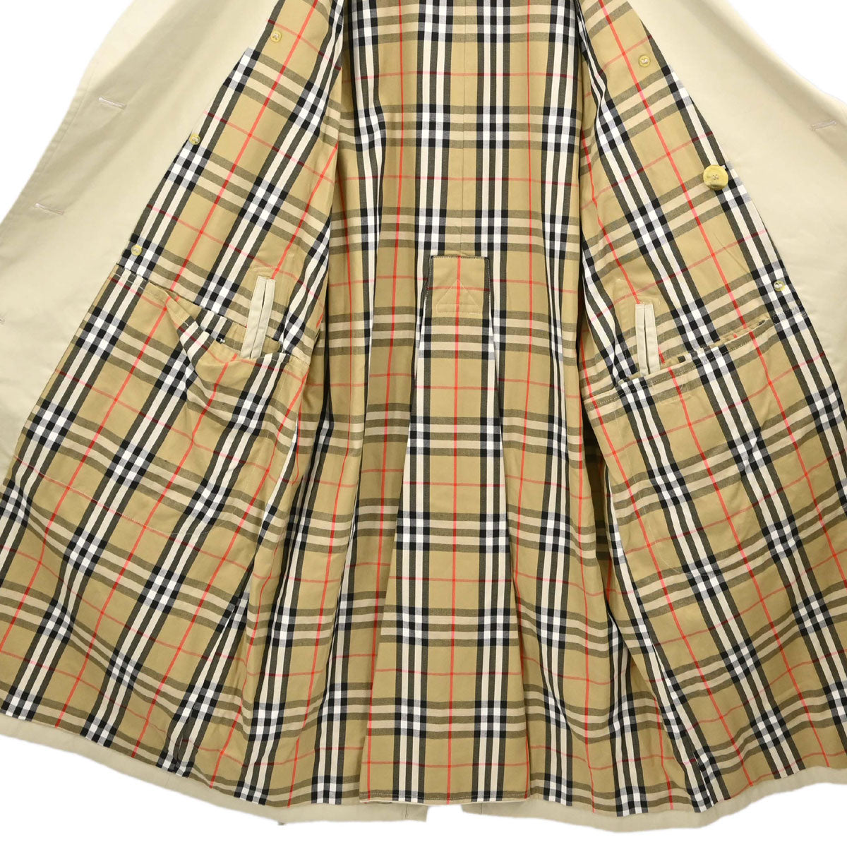 Burberrys Trench Coat Light Beige