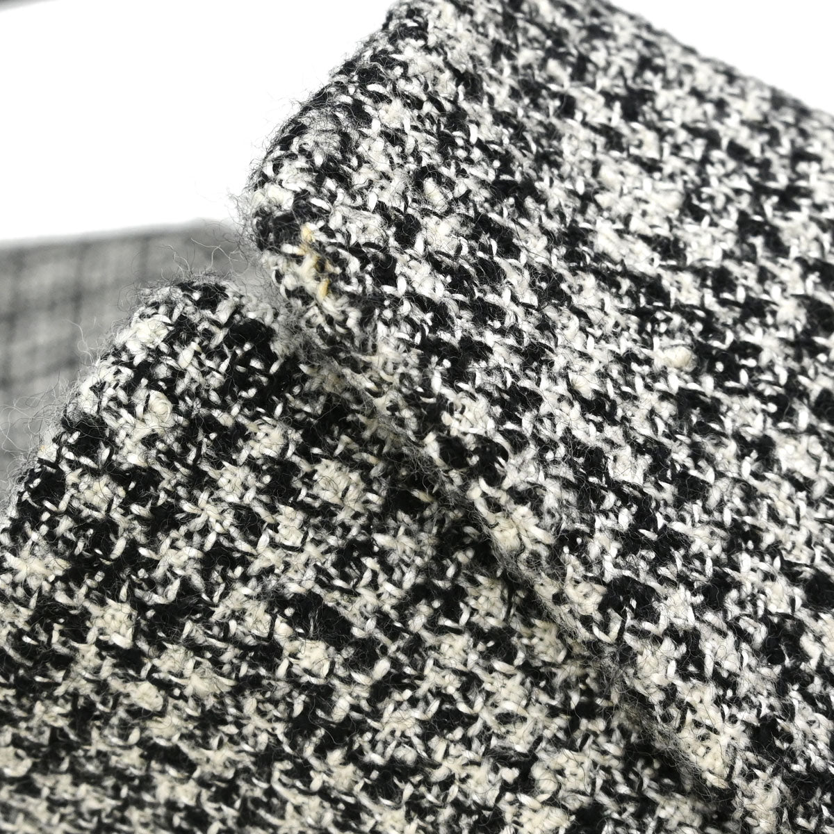 Christian Dior Collarless Tweed Jacket Gray #M
