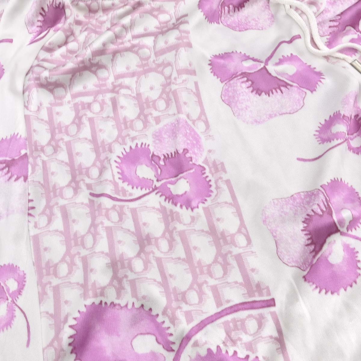 Christian Dior 2005 Trotter Print Pants Pink #38