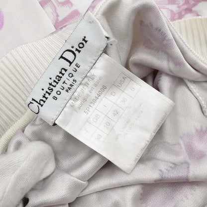 Christian Dior 2005 Trotter Print Pants Pink #38
