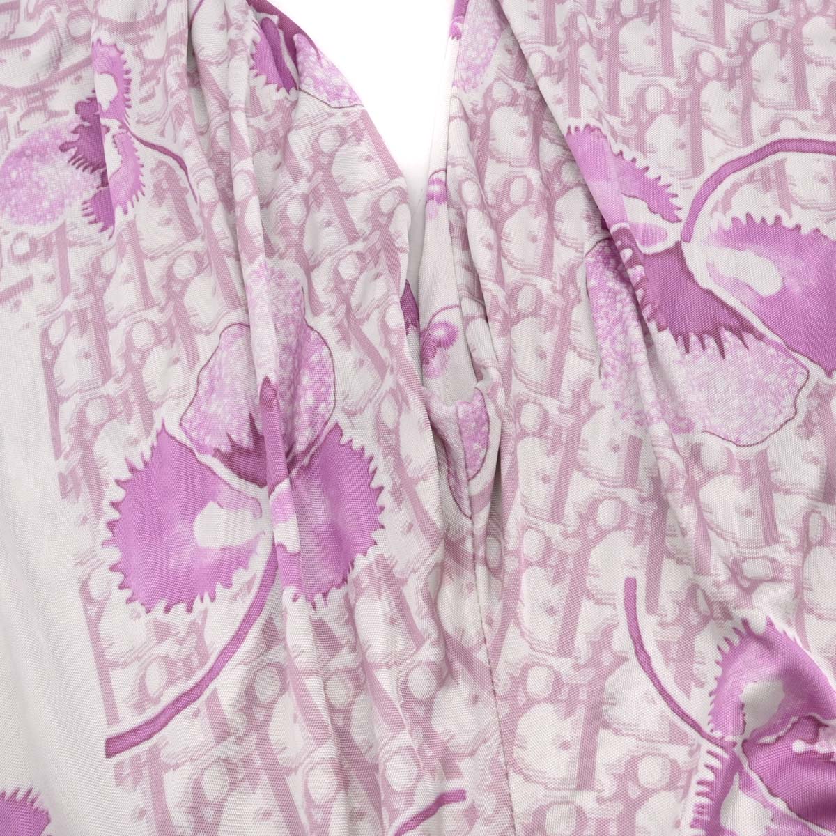 Christian Dior 2005 Trotter Print Pants Pink #38
