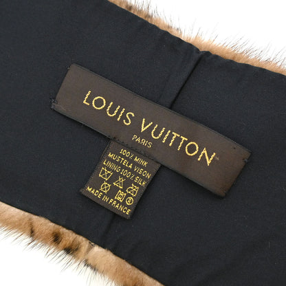 Louis Vuitton Monogram Mink Flower Echarpe Shawl Stole M74259 Small Good