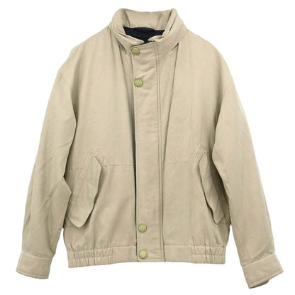 Burberrys Zip Up Hooded Jacket Light Beige #S
