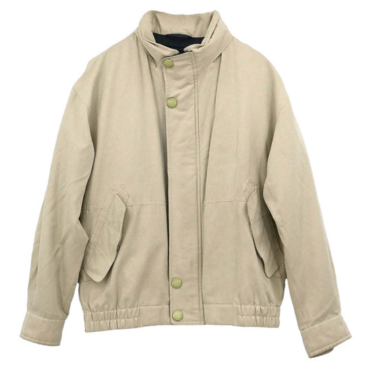 Burberrys Zip Up Hooded Jacket Light Beige #S