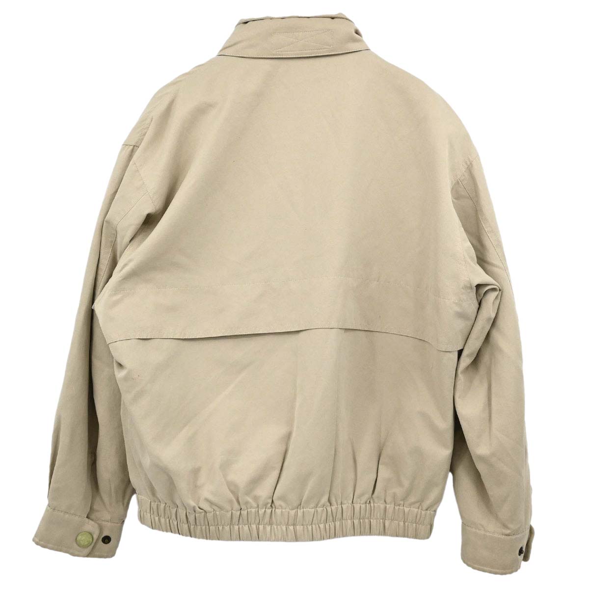 Burberrys Zip Up Hooded Jacket Light Beige #S