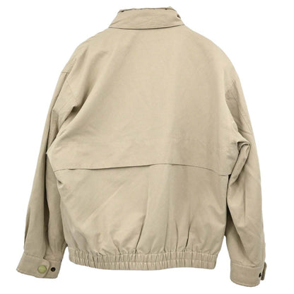 Burberrys Zip Up Hooded Jacket Light Beige #S