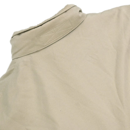 Burberrys Zip Up Hooded Jacket Light Beige #S