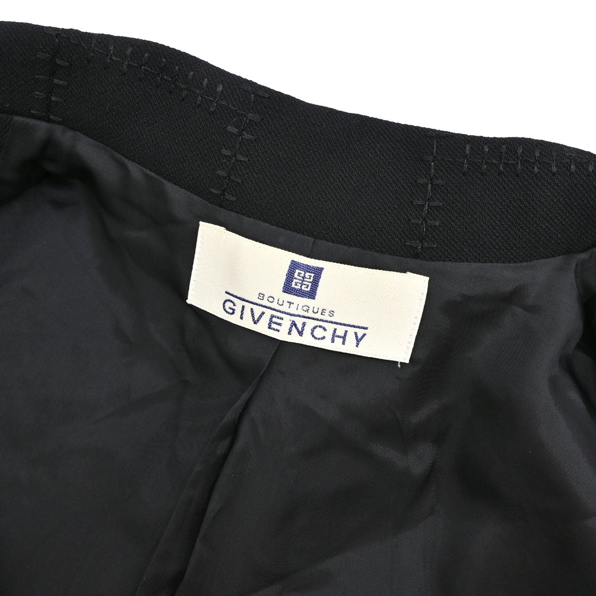 Givenchy Setup Suit Jacket Skirt Black #42