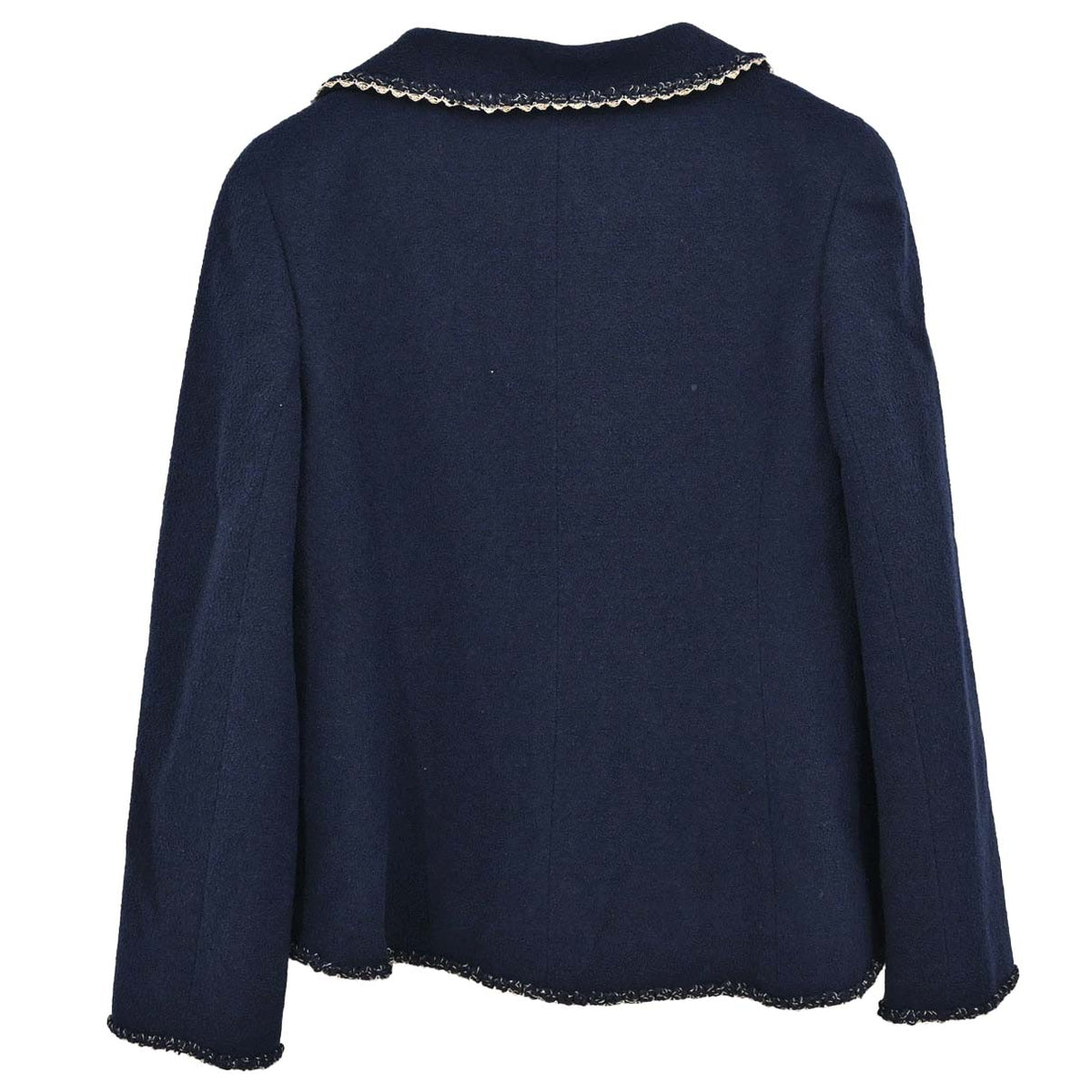 Chanel 2010 Tweed Jacket Navy #40