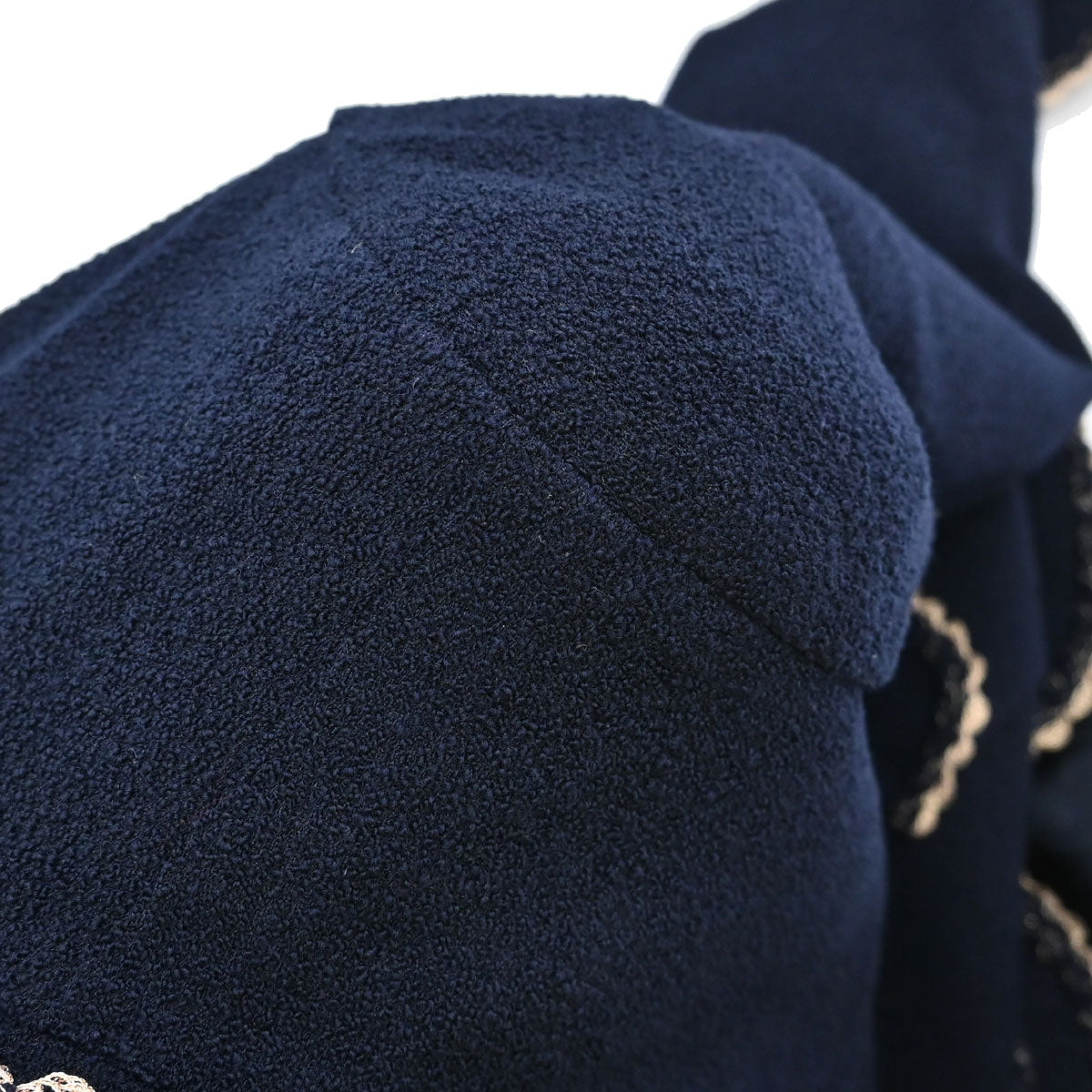 Chanel 2010 Tweed Jacket Navy #40