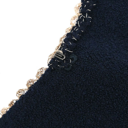 Chanel 2010 Tweed Jacket Navy #40
