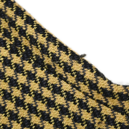Christian Dior Double Breasted Houndstooth Jacket Black #36–38