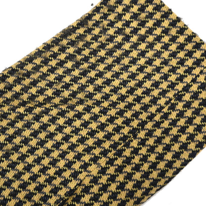 Christian Dior Double Breasted Houndstooth Jacket Black #36–38