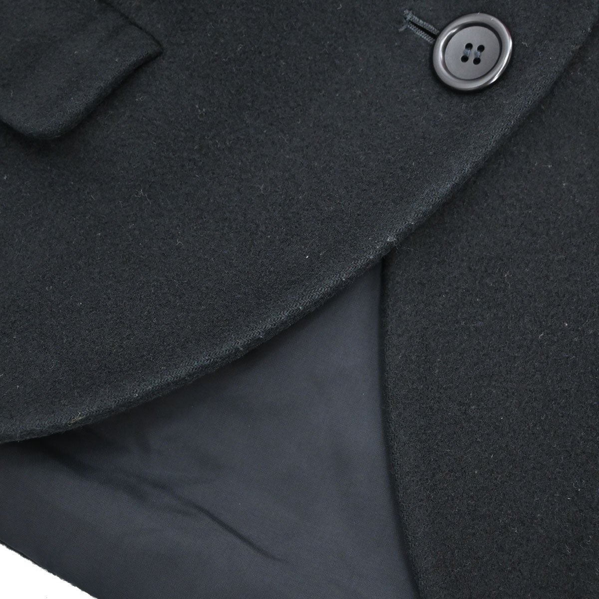 Christian Dior Collarless Jacket Black #M