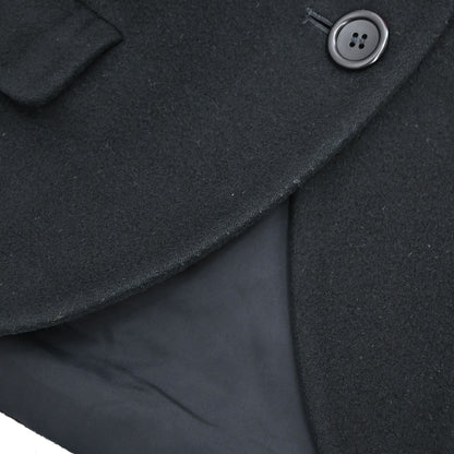 Christian Dior Collarless Jacket Black #M